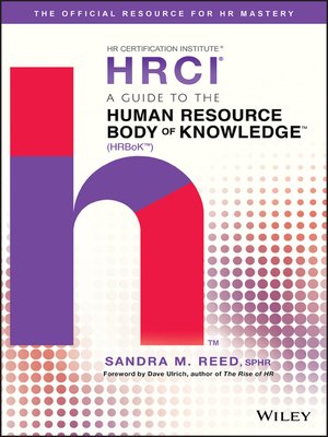cover image of A Guide to the Human Resource Body of Knowledge (HRBoK)